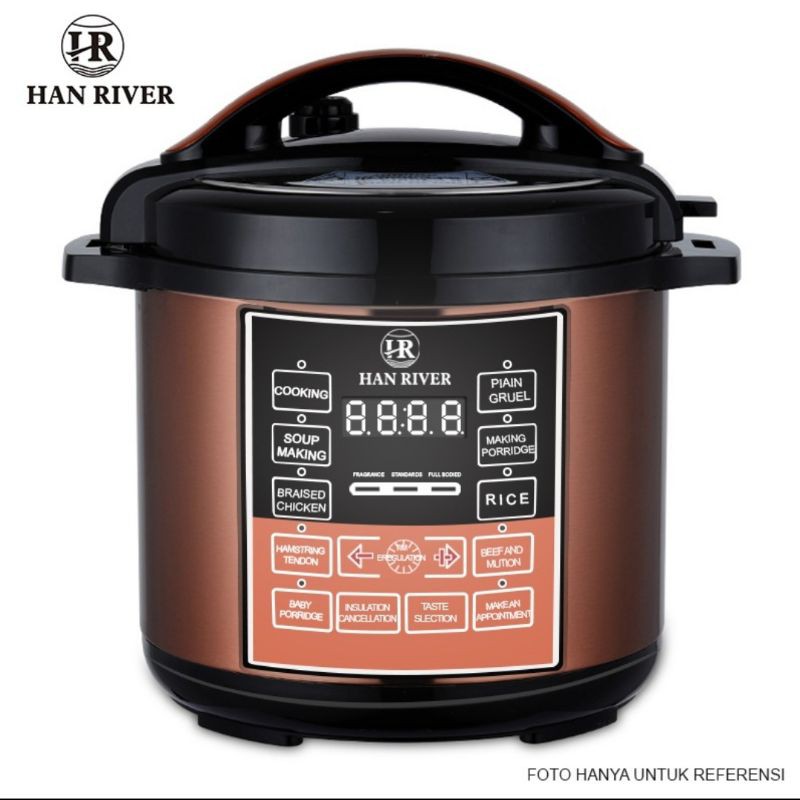 HAN RIVER HREPC01RD Rice Cooker megi com Pressure cooker 2L RED