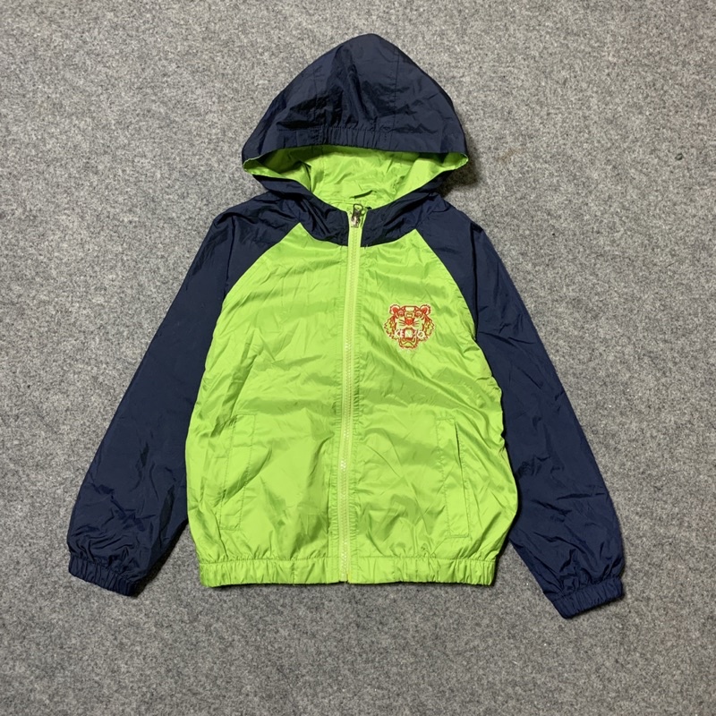 jaket parasut windbreaker kenzo kids anak second original not crewneck