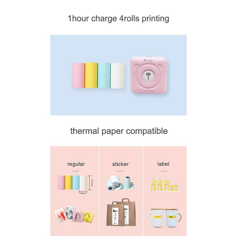 periPage inkless pocket tanpa tinta A6