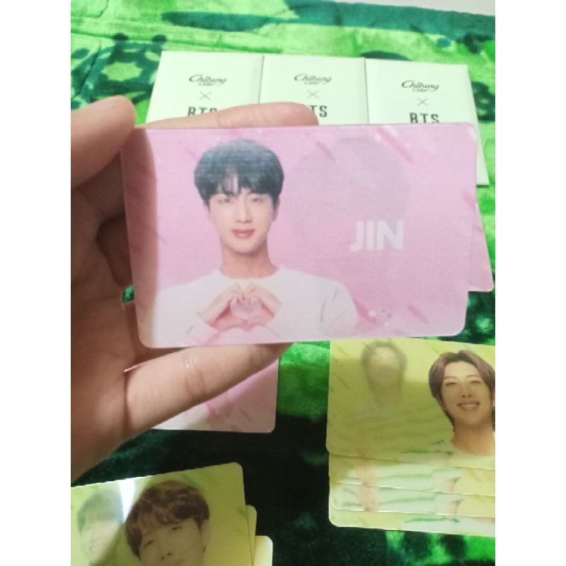 [BTS] LENTICULAR PHOTOCARD CHILSUNG