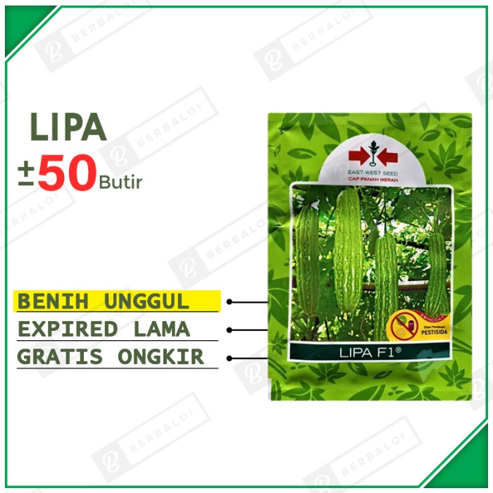 Lipa F1 Benih Paria Pare Unggul Bibit Pare Paria Hibrida