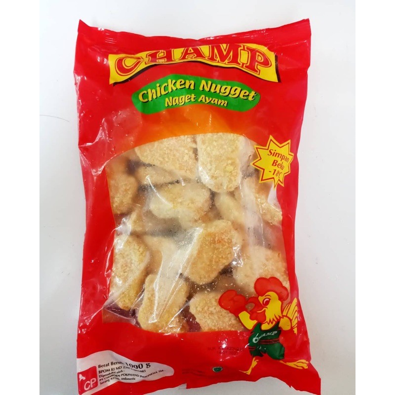 

Champ chicken nugget 900gr