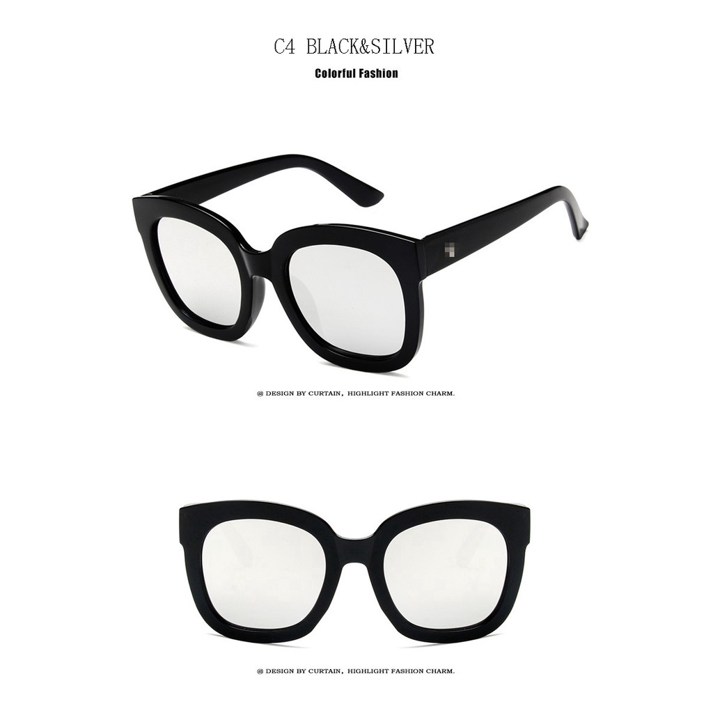 Kacamata Bingkai Besar Gaya retro