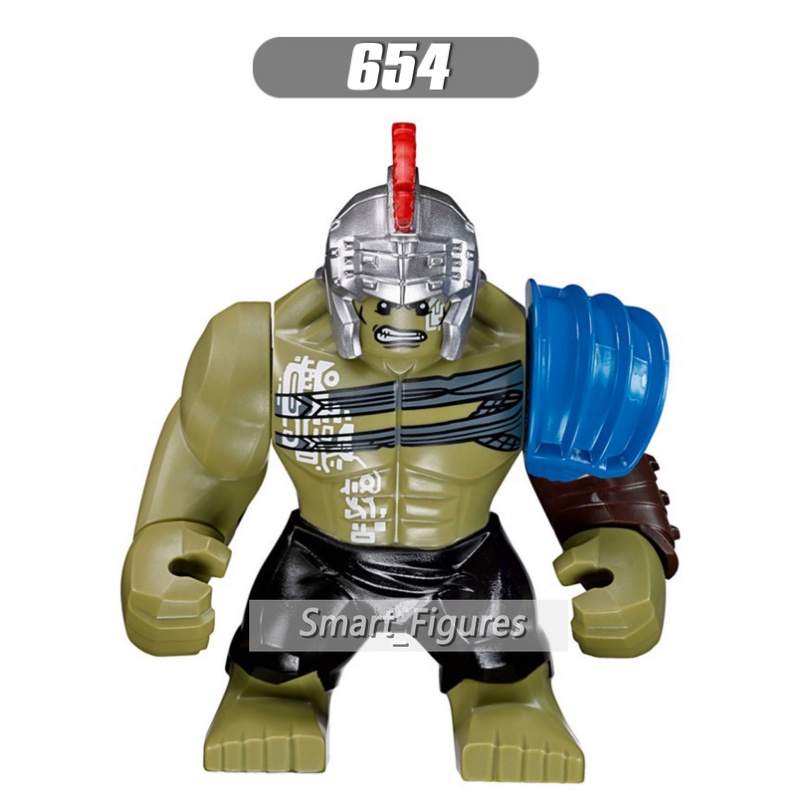 Hulk Minifigures Korg Thanos Killer Croc Dr Lizard Action Figure Marvel Ukuran Mini 8cm Untuk Koleksi