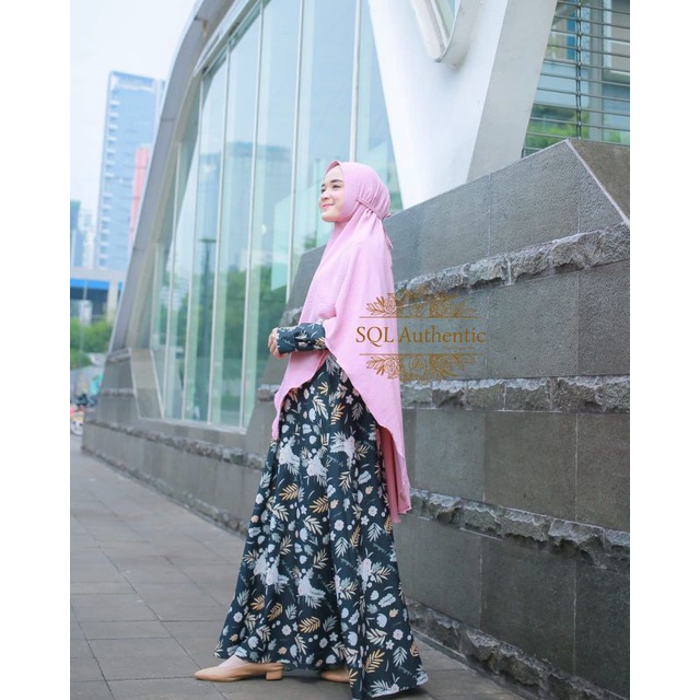 SYAHNAZ GAMIS SYAR'I SET KHIMAR+NIQOB