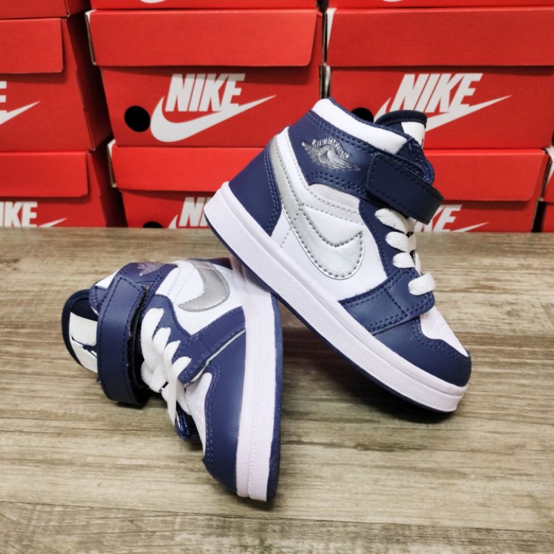 Sepatu basket anak laki laki sepatu nike jordan anak sepatu jordan anak - midnight navy