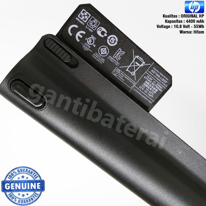 Original Baterai Laptop HP Mini 210, 210-1000, Mini CQ20 Series/ 58221