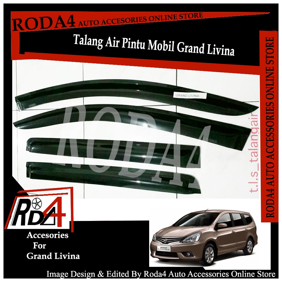 Talang Air Model Slim Mobil Grand Livina