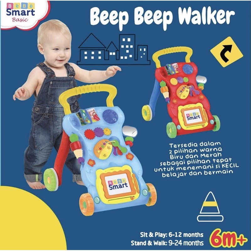 bebe smart beep beep walker