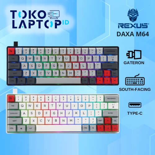 Rexus Daxa M64 Gaming Mechanical Wired Keyboard