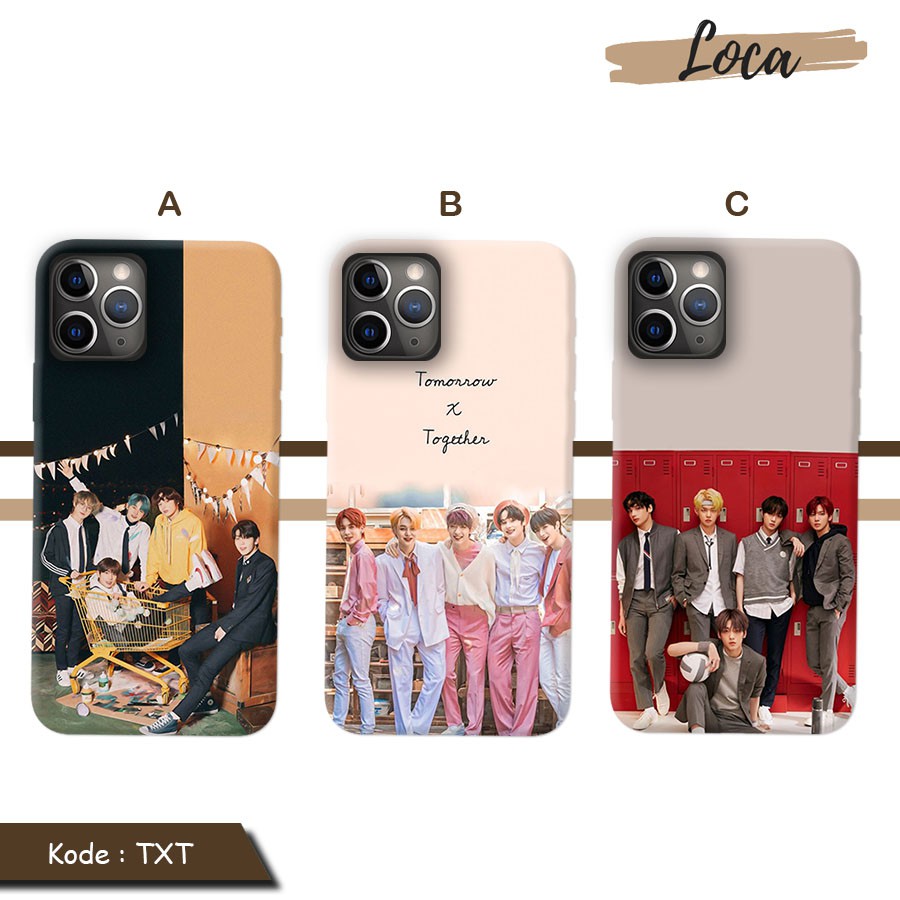 Case HP TXT Tomorrow X Together Kpop Case Handphone Iphone Samsung Oppo Vivo Xiaomi Redmi Asus