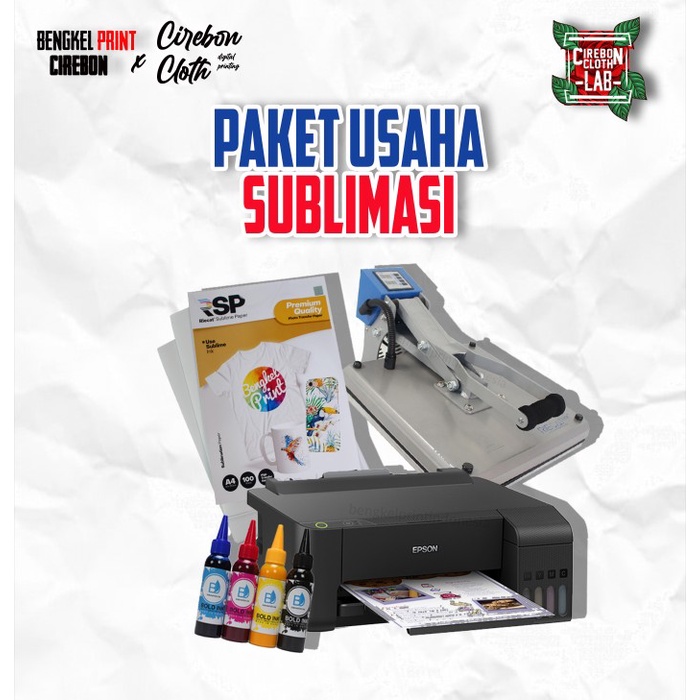 Paket Usaha Sablon Sublim