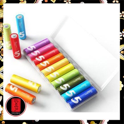 Xiaomi Zi5 Batu Baterai Alkaline AA Battery 10 PCS - Multi-Color