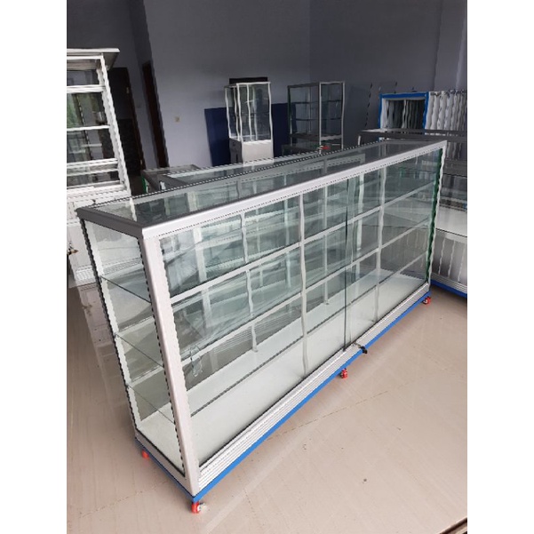 etalase kaca 2 meter  cimahi bandung