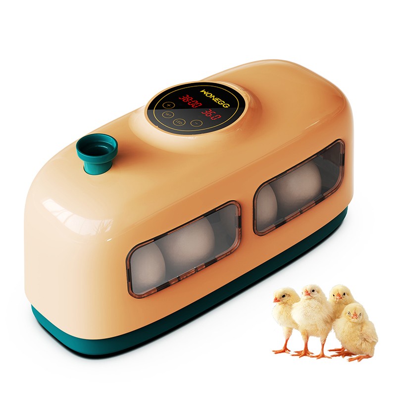 WONEGG automatic chicken egg incubator little train 8 eggs inkubator