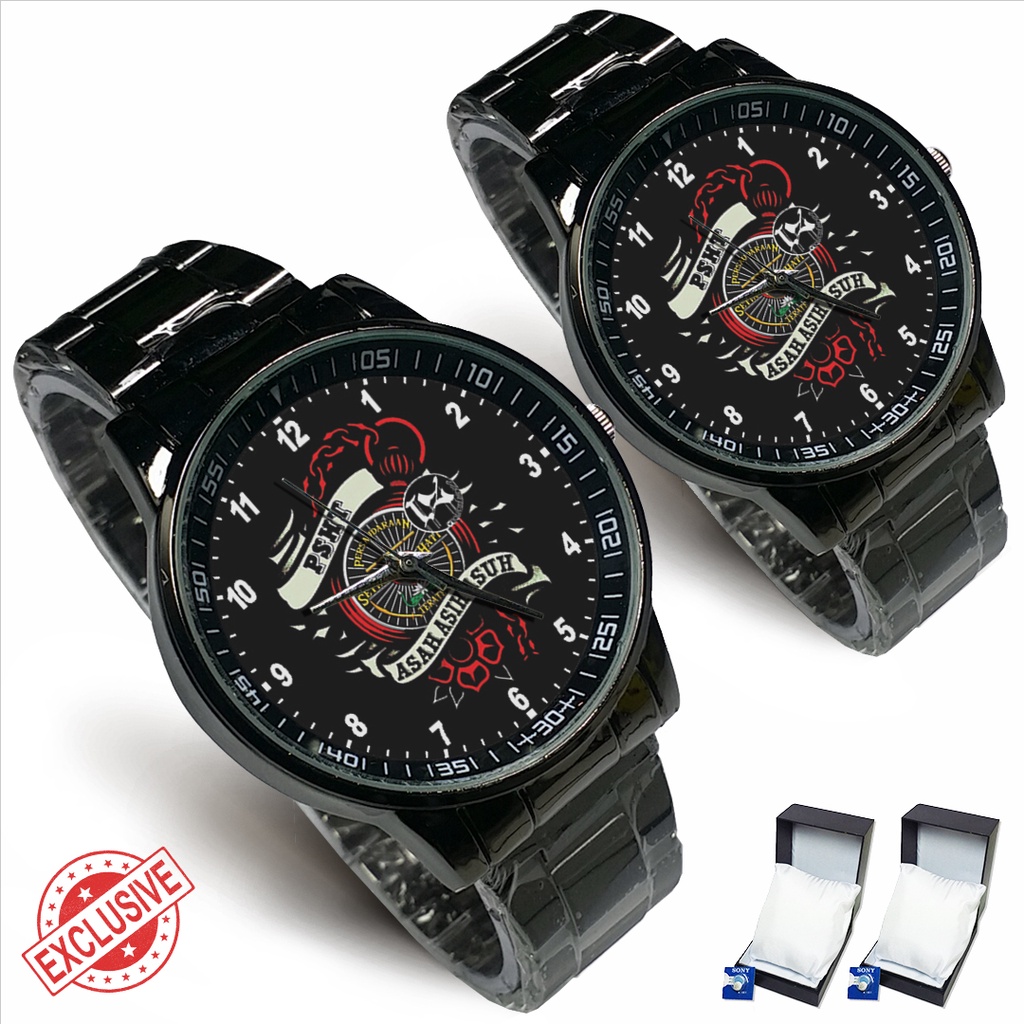 Jam Tangan Rantai Couple PSHT ASAH ASIH ASUH (Cool)