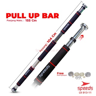 SPEEDS Pull Up Bar Chin Up Bar Tiang Pull Up Pintu Rumah Gym Alat Fitness Olahraga Portable 013-11