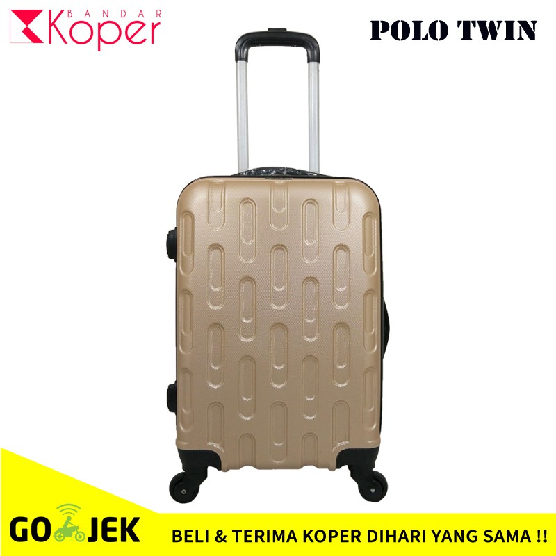 Koper Polo Twin 10003 Kabin Size 20 Inch Gold