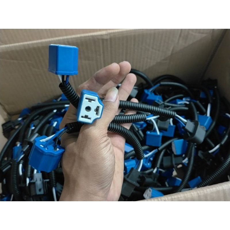 Soket Lampu H4 Soket Lampu Daymaker Soket Lampu Mobil Motor H4 Unifersal