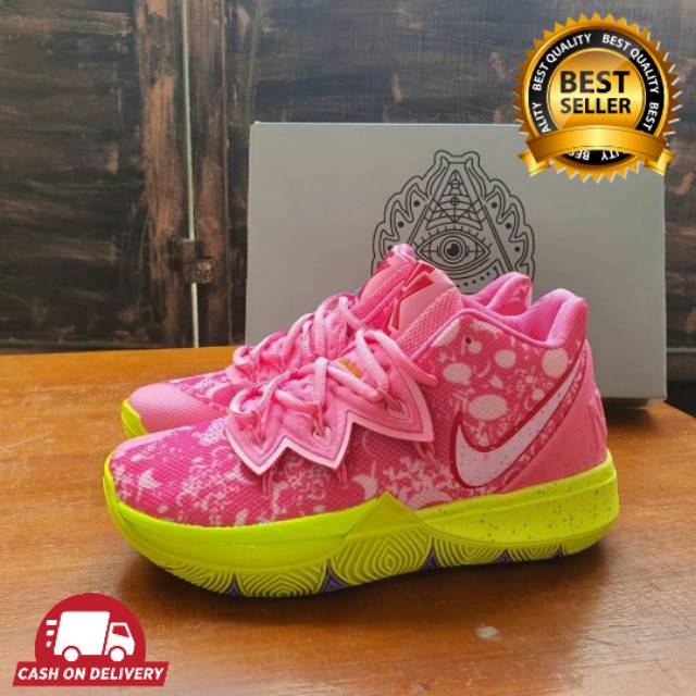 Nike kyrie 5 Colab Spongebob Squarepants Patrick Made in Vietnam UA Version 1:1 Original BNIB