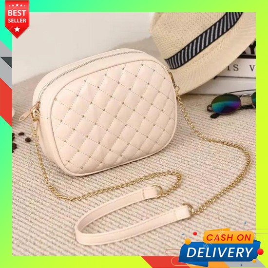 Spinoza Dompet Pocket Tempat Hp Slingbag Selempang Larisa Tas Selempang Mapeen Fb553 - Putih