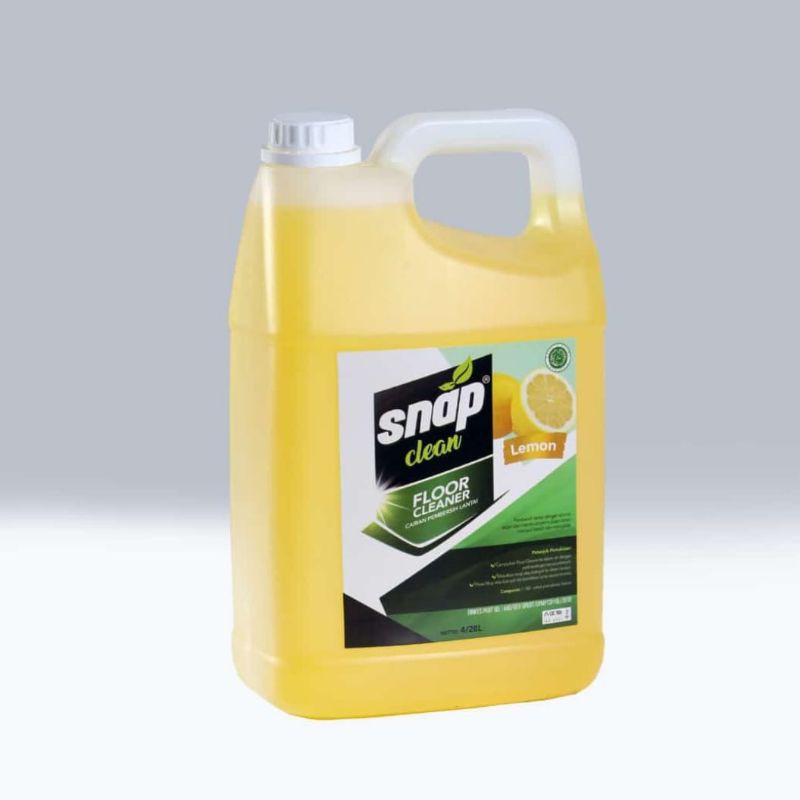 Snap Clean - Floor Cleaner Lemon (sabun pembersih lantai) 4L (ojol)