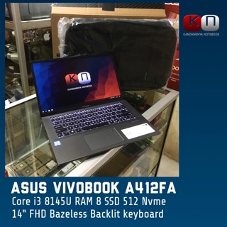 ASUS Vivobook A412FA | i3 8145U | Ram 8 | SSD 512 Nvme