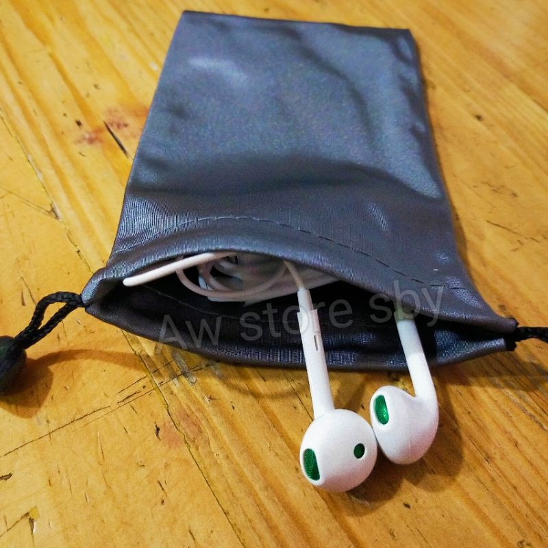 Pouch Dompet Waterproof penyimpanan Kabel data/ Headset/ Charger/Kunci Simple dan praktis