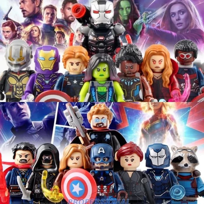 marvel super heroes figures set