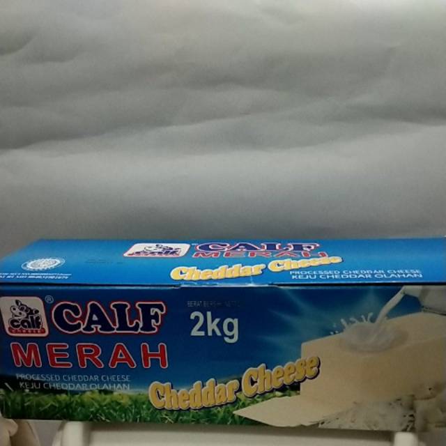 

KEJU CHEDDAR CALF MERAH @ 2 KG