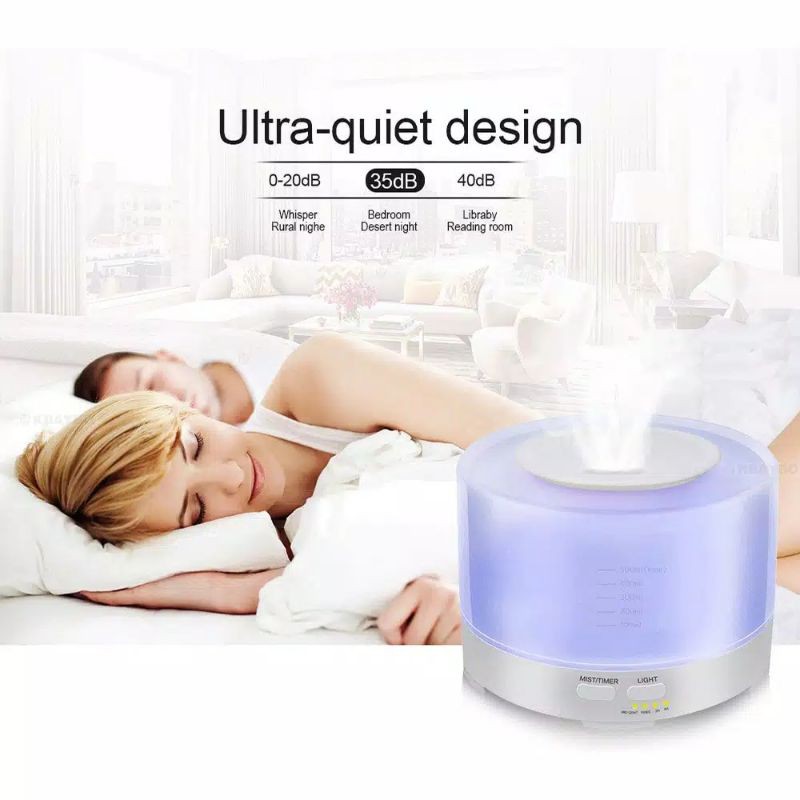 500ML Humidifier 910 Difuser Air Aromaterapi / Pelembab Ruangan / Diffuser Aroma Terapi Pengharum ruangan Mist Maker Difuser