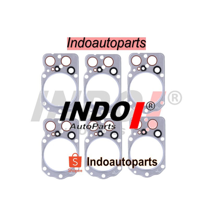 Paking Head 6 Pcs Mitsubishi 6D22 Cylinder Head Gasket Mitsubishi Truck 6D22 Packing Head Mitsubishi