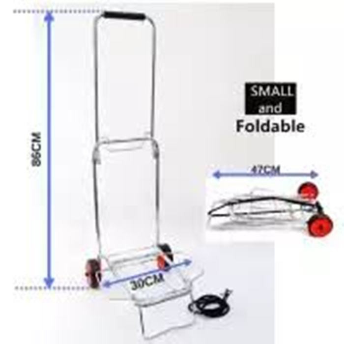 Troli Lipat/ Multi Function Folded Trolley Bahan Besi Stainless Awet Super Strong