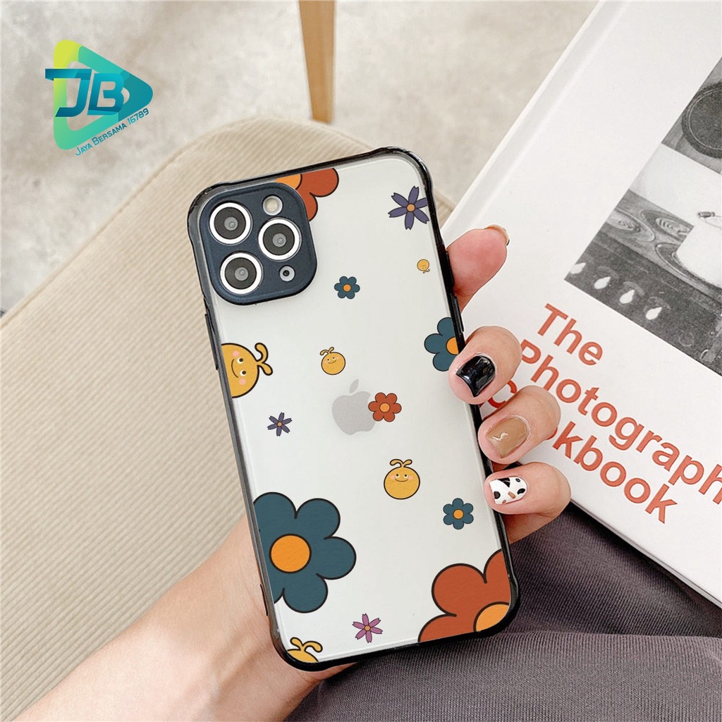SOFTCASE CHOICE BUNGA OPPO VIVO XIAOMI SAMSUNG REALME IPHONE ALL TYPE JB5042