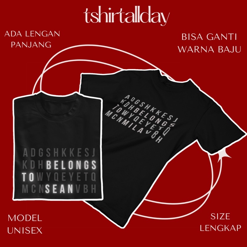 Tshitrallday [BISA COUPLE] Kaos Premium Unisex bisa Oversize 100% Cotton Combed BISA NYALA PUZZLE