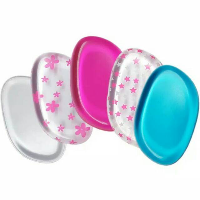 Sili Sponge - Silikon Spons - Silicone Spon - Alat Make Up Foundation Transparant