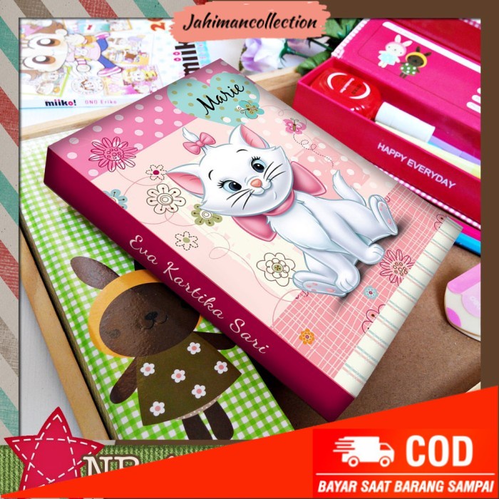 

✨ BISA COD ✨ NB-401 Notebook Disney Marie Cat