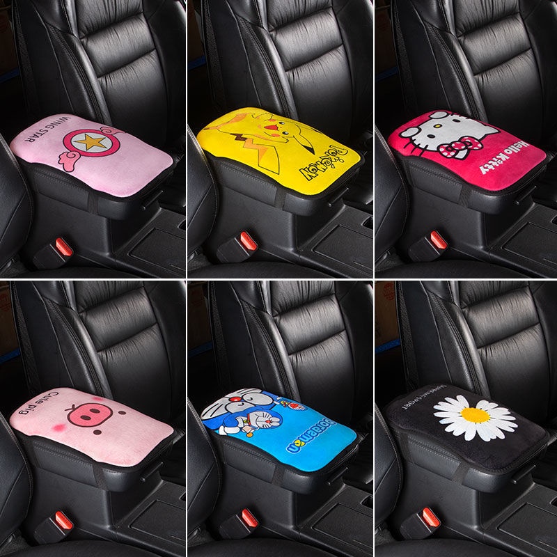 Car Armrest box cushion Armrest box cover Sarung Sandaran Tangan Multifungsi Hand pads Kotak Sandaran Tangan heightening pad