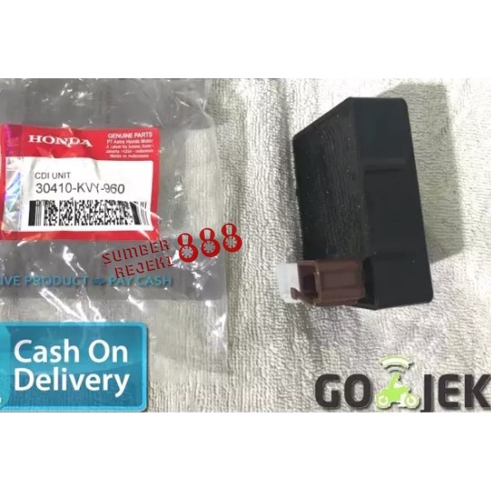 CDI BEAT KARBU OLD ORI AHM HONDA 30410-KVY-960 ECU ORI AHM sumber rejeki 888