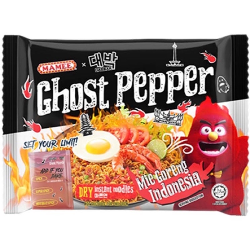 

Mamee Monster X Daebak Ghost Pepper Mie Goreng Indonesia