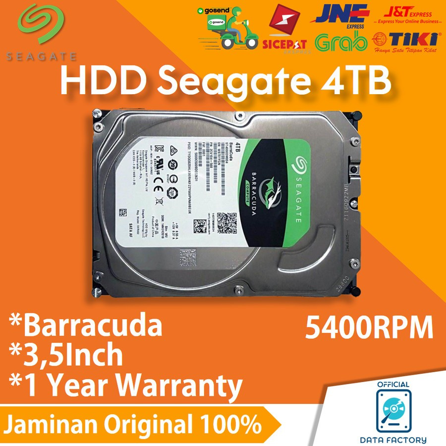 Hardisk internal PC Seagate Baracuda 4TB 3.5 inch