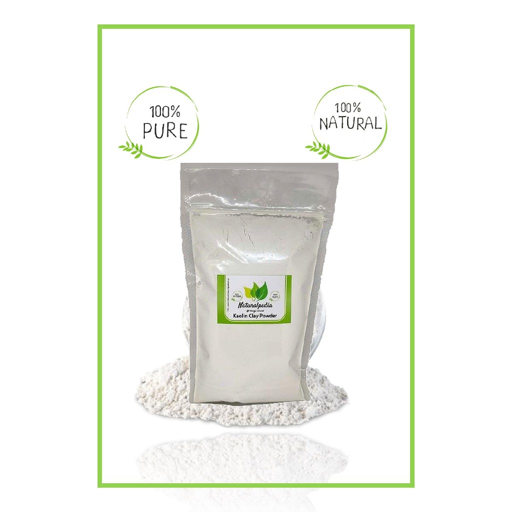 Kaolin Clay Powder / Bubuk Masker Lempung Kaoline Cosmetic Grade 250gr