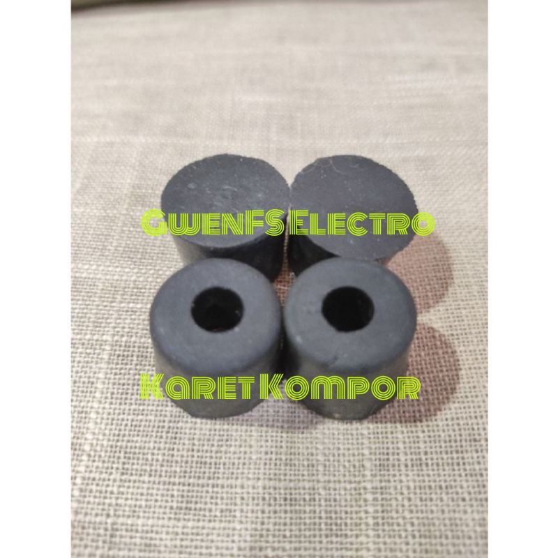 Karet Kaki Amplifier Box  Kaki Karet 25mm dudukan Kulkas, Mesin Cuci, Kompor