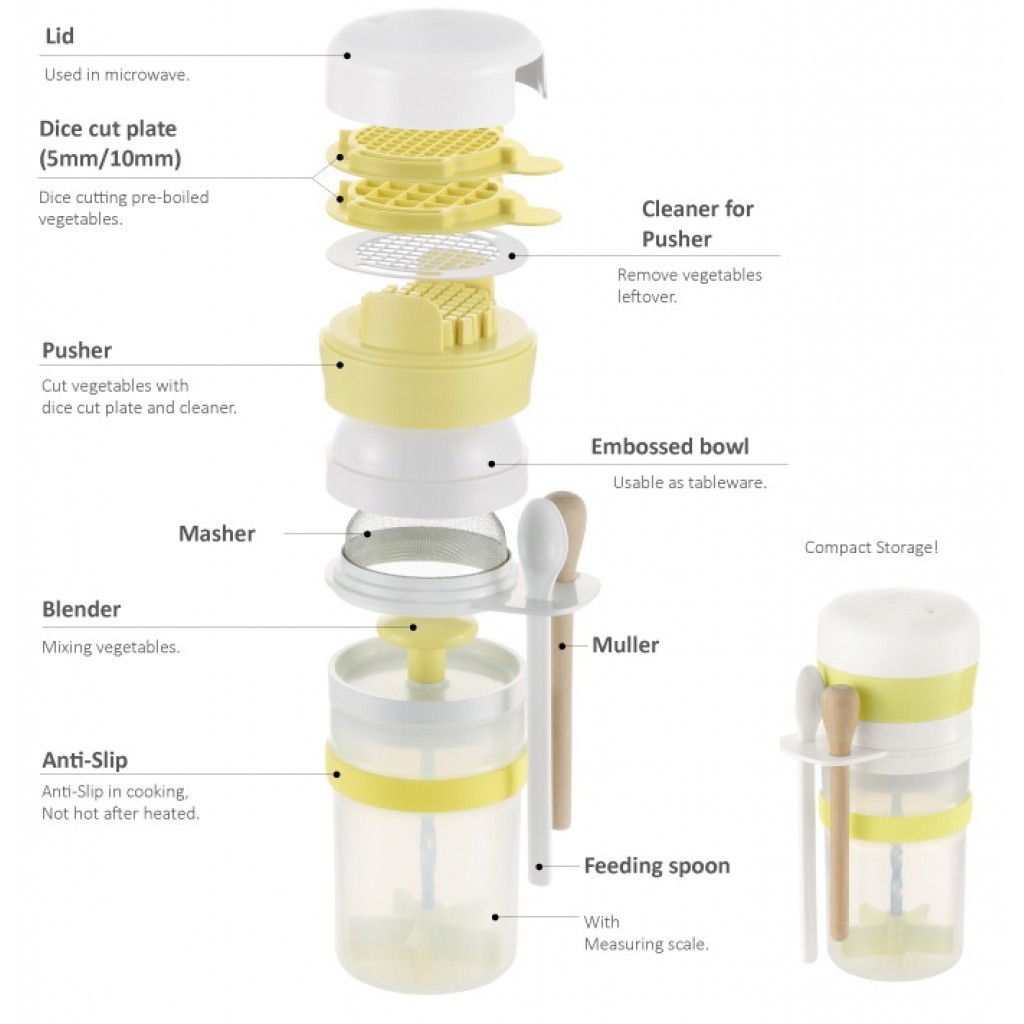 Richell Food Maker Time Saver Easy Weaning