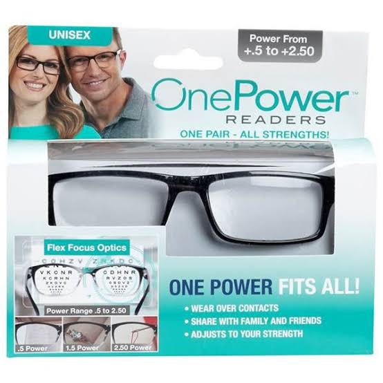 Kacamata Baca Plus Auto Focus ONE POWER READERS