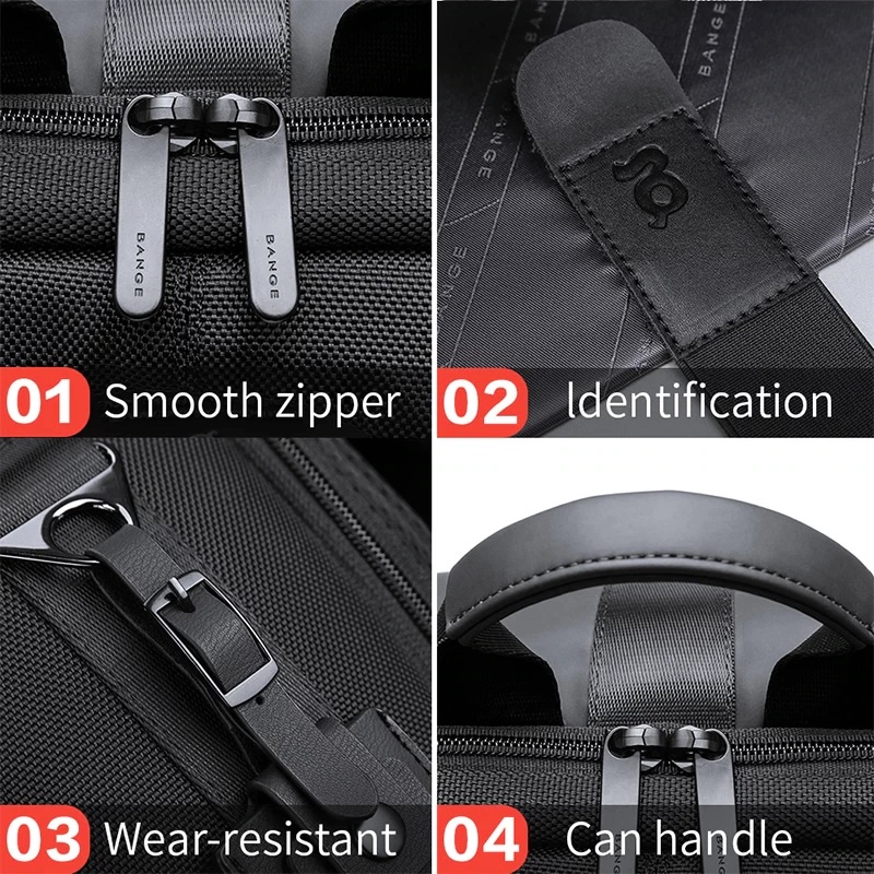 BANGE BG-G65 - Stylish Multifunctional Waterproof Rucksack Backpack