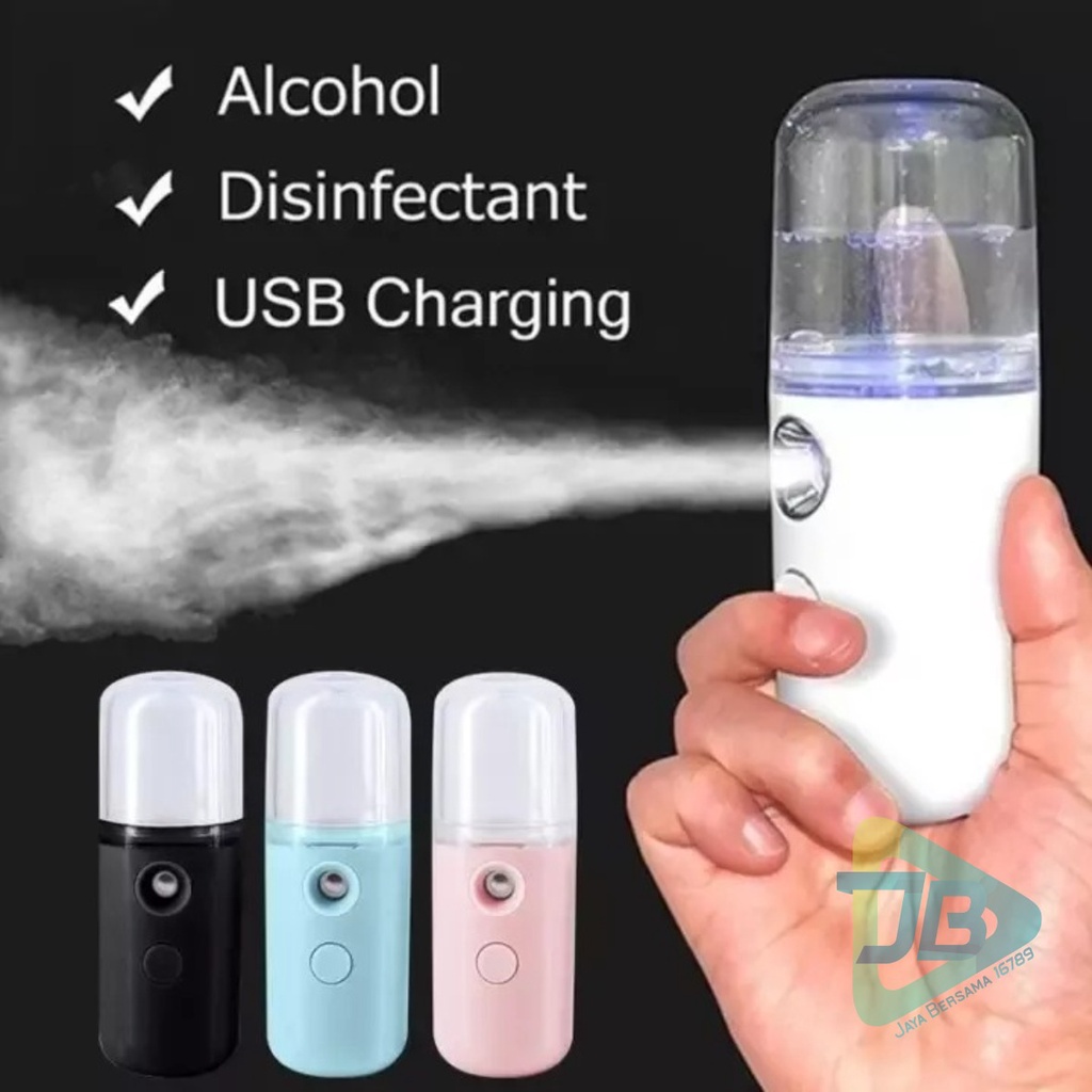 RT112 Mini Nano Spray Mini Facial Face Mist Wajah Portable Facial Cooling Moisturizer Semprotan Air pelembab wajah JB5715