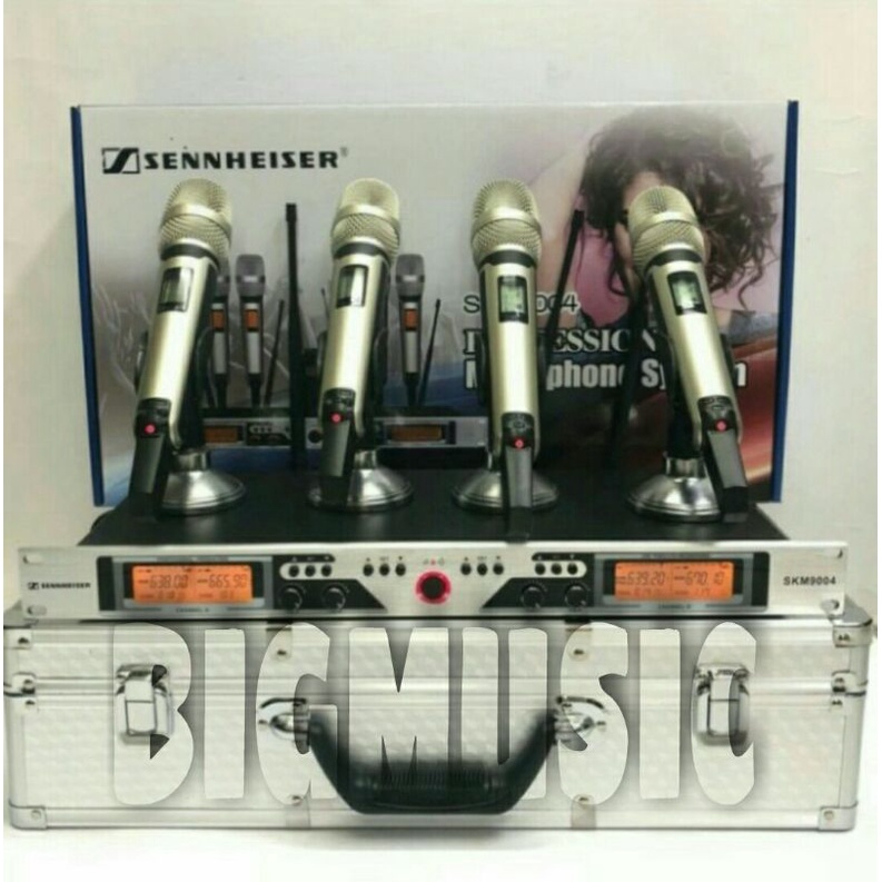 Mic Wireless Sennheiser 9004 - 4 Mic Handheld