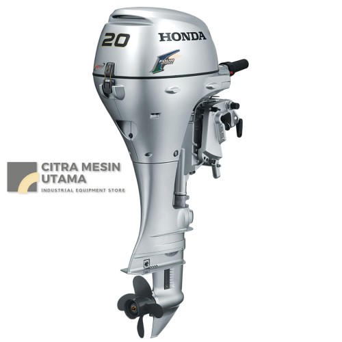 Outboard Motor Mesin Tempel Honda Bf20 4 Stroke 20 Hp