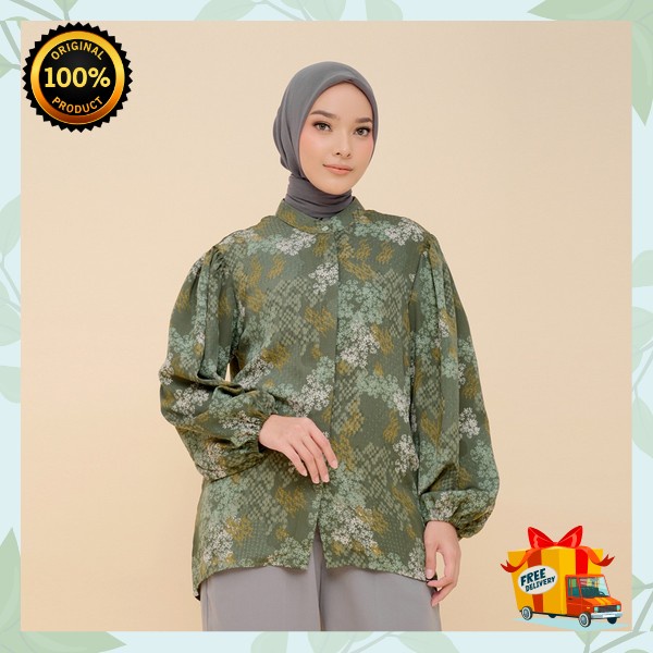 Buju Import Termurah Baju Kondangan Ibu2 Atasan Wanita Import Buju Kerja Terbaru Blus Casual Blouse 